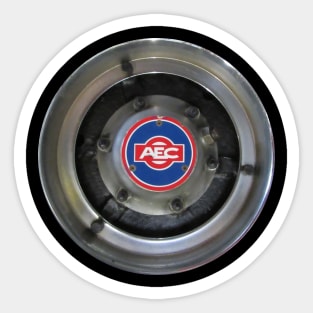 Vintage AEC truck logo Sticker